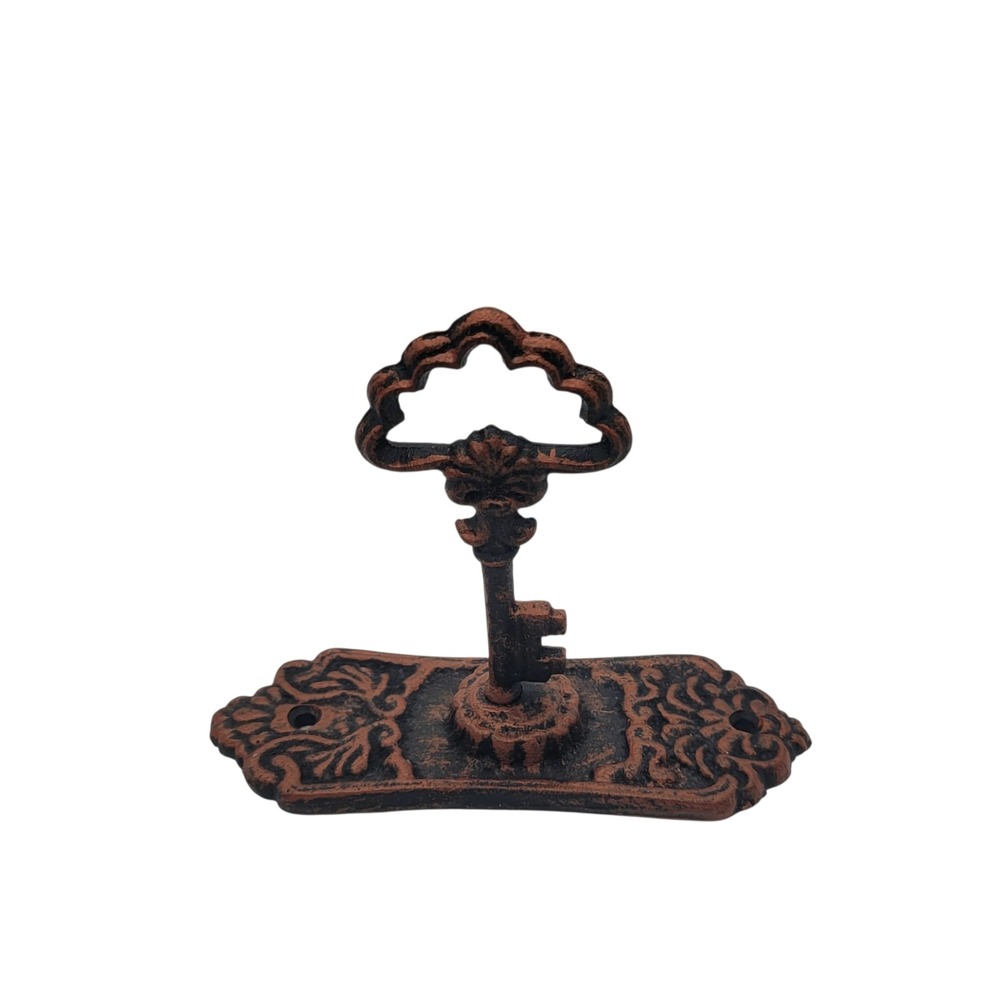 Creative Co-Op Cast Iron Skeleton Key Wall Hook Rustic Bronze HD5868A